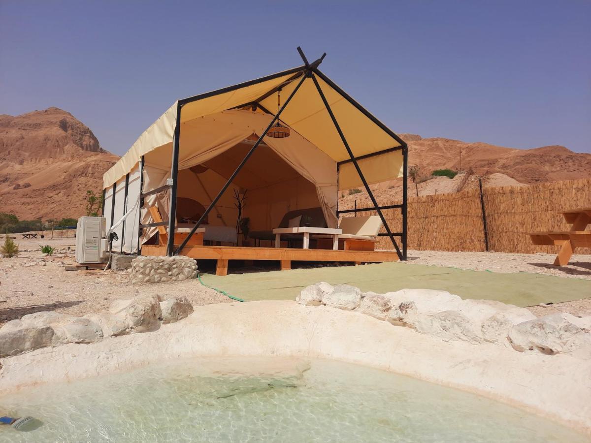 Tranquilo - Dead Sea Glamping Hotel Metzoke Dragot Buitenkant foto