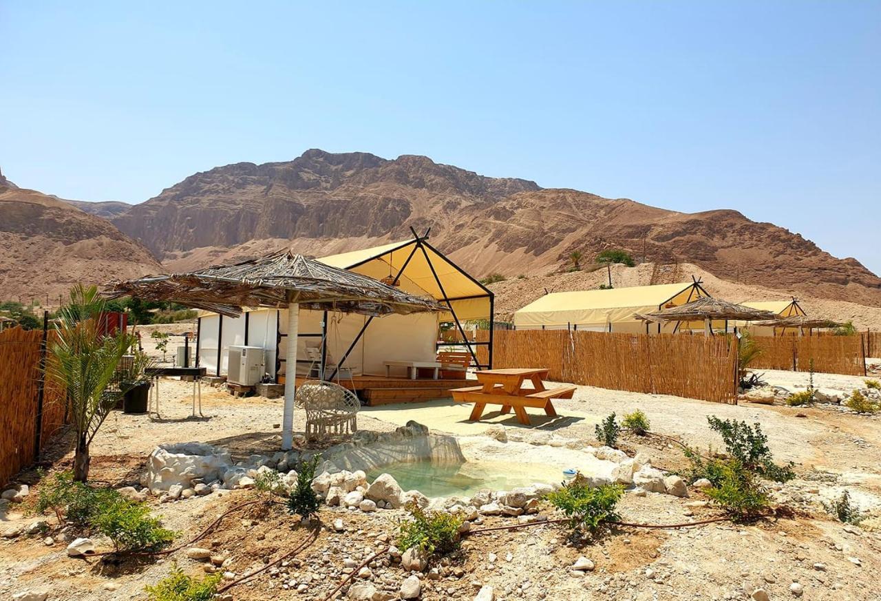 Tranquilo - Dead Sea Glamping Hotel Metzoke Dragot Buitenkant foto