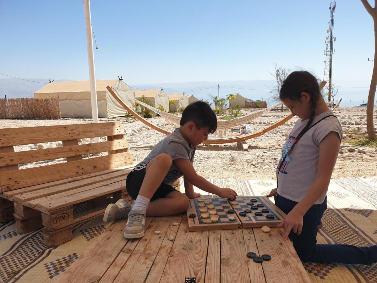 Tranquilo - Dead Sea Glamping Hotel Metzoke Dragot Buitenkant foto