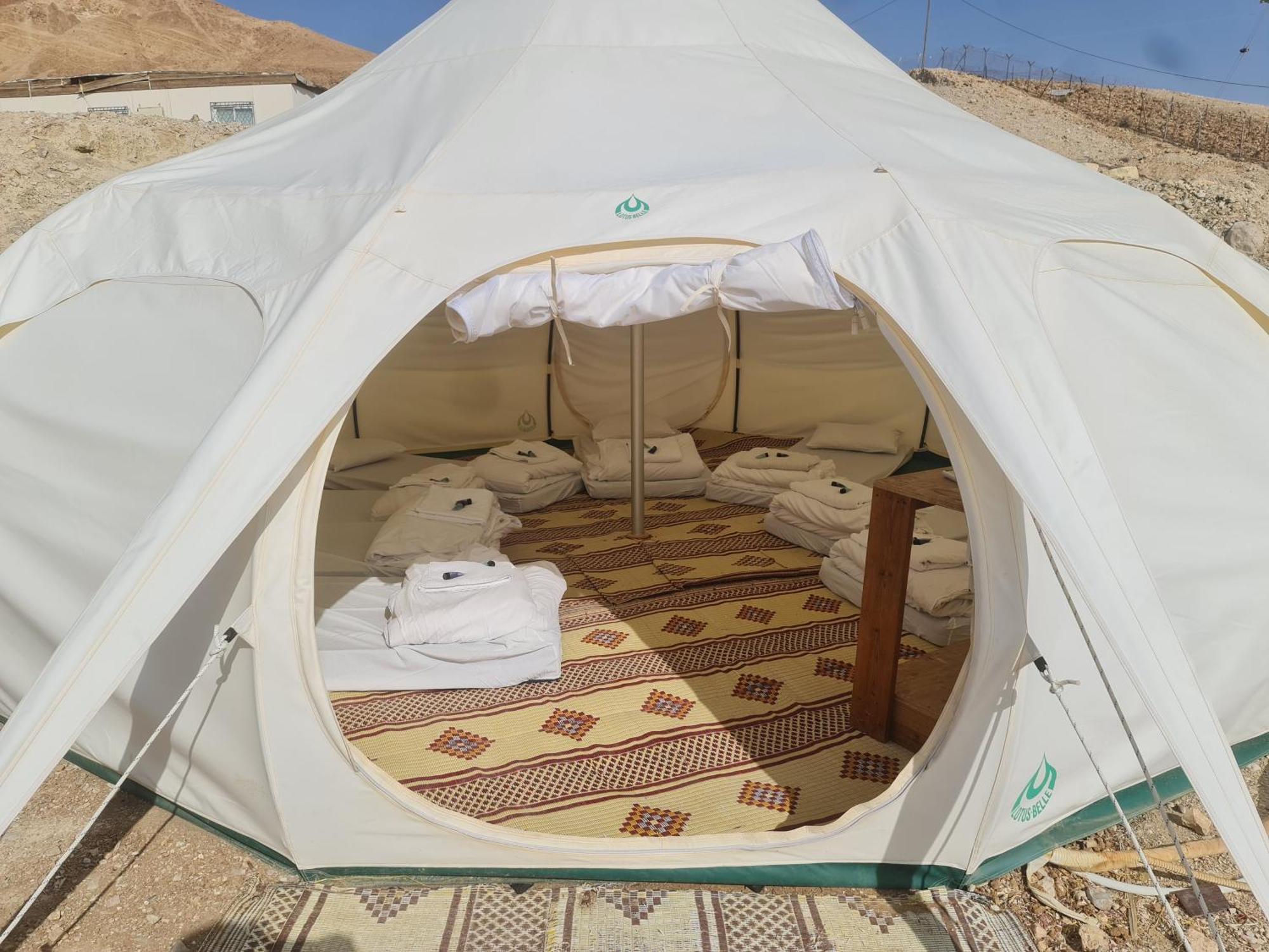 Tranquilo - Dead Sea Glamping Hotel Metzoke Dragot Buitenkant foto