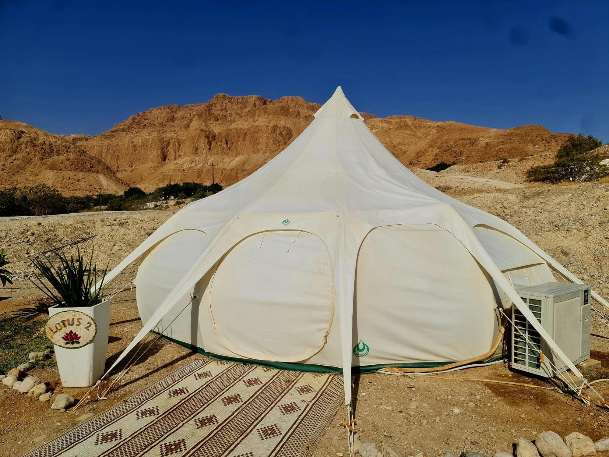 Tranquilo - Dead Sea Glamping Hotel Metzoke Dragot Buitenkant foto